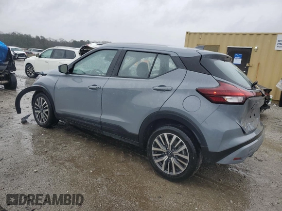 2023 Nissan Kicks SV with VIN 3N1CP5CV0PL513701, listed as a Copart auction lot 48261575 with 71,370 mi miles and Salvage Title. Bid and sale history available at DreamBid. Image 2.
