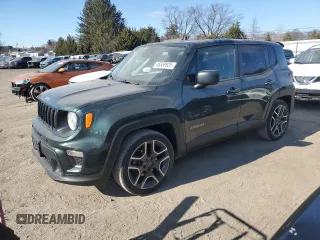 2021 Jeep Renegade Sport с VIN ZACNJCAB8MPM32790, выставлен на аукционе Copart как лот 46588925 с пробегом 52 146 миль миль и Списание • Salvage title. История ставок и продаж доступна на DreamBid. Изображение 1.