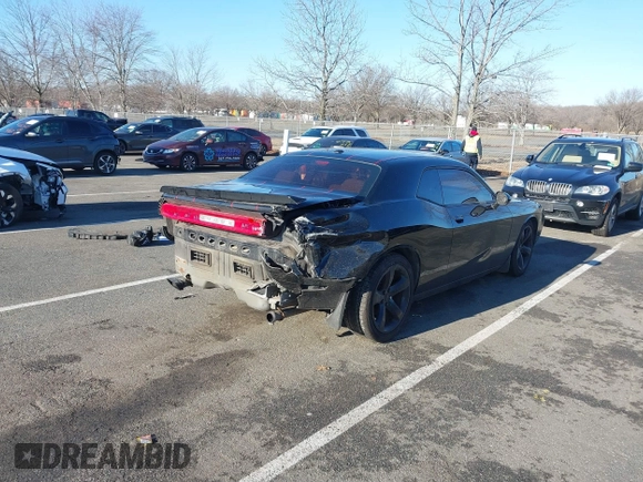 2013 Dodge Challenger R/T with VIN 2C3CDYBT6DH614418, listed as a IAAI auction lot 41583274 with 63,409 mi miles. Bid and sale history available at carsss.com. Image 4.