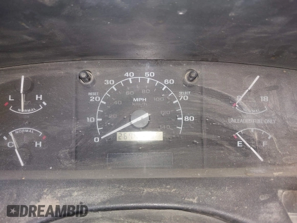 1995 Ford F-150 with VIN 1FTEX15N4SKC22219, listed as a IAAI auction lot 41704904 with 267,405 mi miles. Bid and sale history available at carsss.com. Image 7.