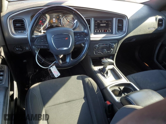 2019 Dodge Charger SXT with VIN 2C3CDXBG5KH727917, listed as a Copart auction lot 88987505 with 81,555 mi miles and Salvage Title. Bid and sale history available at carsss.com. Image 8.