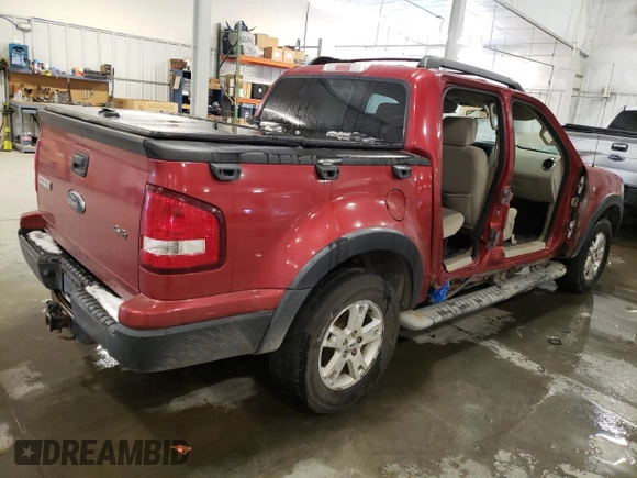 2007 Ford Explorer Sport Trac XLT with VIN 1FMEU518X7UA04941, listed as a Copart auction lot 83841834 with 153,039 mi miles and Salvage title. Bid and sale history available at DreamBid. Image 3.