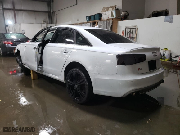 2013 Audi S6 Prestige with VIN WAUF2AFC2DN033082, listed as a Copart auction lot 76938674 with 116,140 mi miles and Salvage Title. Bid and sale history available at carsss.com. Image 2.
