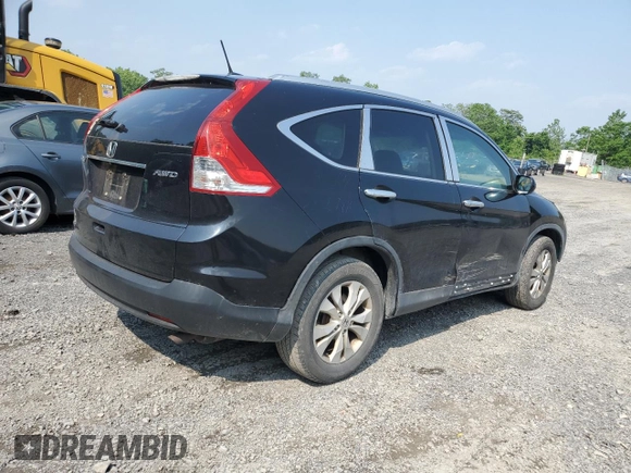 2013 Honda CR-V EX-L z VIN 2HKRM4H70DH651156, wystawiony jako Copart lot #60684095 z przebiegiem 290 604 mil mil oraz Czysty tytuł • Clean title. Historia ofert i sprzedaży dostępna na DreamBid. Obrazek 3.