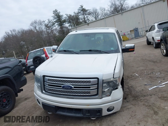2014 Ford F-150 XL with VIN 1FTFW1ET0EFB74818, listed as a IAAI auction lot 41716068 with 120,436 mi miles. Bid and sale history available at carsss.com. Image 12.
