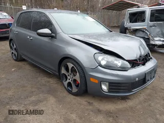 2012 Volkswagen GTI Autobahn with VIN WVWHD7AJ2CW313740, listed as a IAAI auction lot 41673648 with 144,957 mi miles and . Bid and sale history available at DreamBid. Image 1.