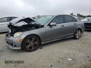 2010 Mercedes-Benz C 300 Sport with VIN WDDGF5EB9AF429162, listed as a Copart auction lot 58597405 with 333,674 mi miles and Salvage title. Bid and sale history available at DreamBid. Image 1.
