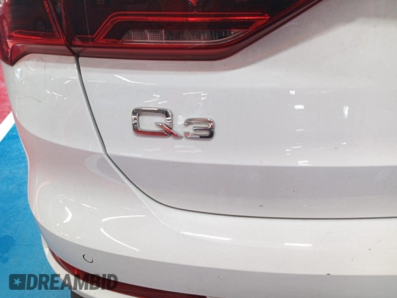 2023 Audi Q3 S line Premium with VIN WA1DECF39P1106631, listed as a IAAI auction lot 42793227 with 45,625 mi miles and . Bid and sale history available at DreamBid. Image 34.