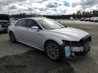 2017 Lincoln Continental Select with VIN 1LN6L9SK2H5605460, listed as a Copart auction lot 76383244 with 79,357 mi miles and Salvage Title. Bid and sale history available at carsss.com. Image 4.