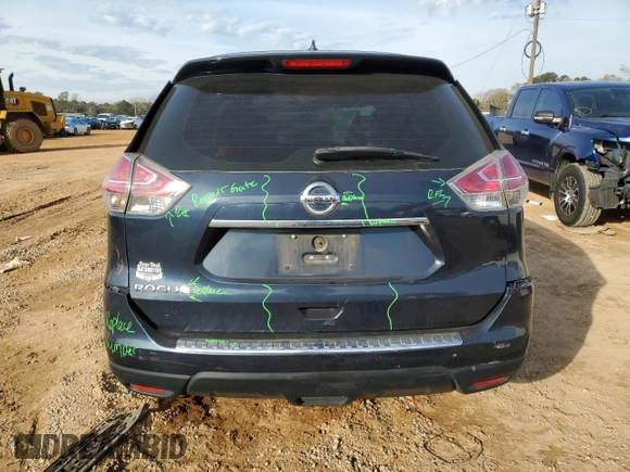 2016 Nissan Rogue S with VIN 5N1AT2MT2GC874690, listed as a Copart auction lot 42559045 with 208,664 mi miles and Salvage Title. Bid and sale history available at carsss.com. Image 6.