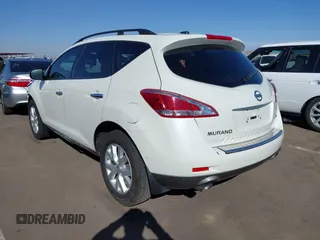 2011 Nissan Murano SL with VIN JN8AZ1MU1BW066686, listed as a IAAI auction lot 41560248 with 126,877 mi miles and . Bid and sale history available at DreamBid. Image 3.