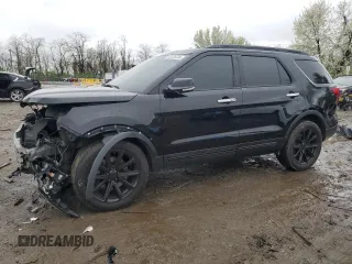 2016 Ford Explorer Limited with VIN 1FM5K8F81GGA76772, listed as a Copart auction lot 52026335 with 112,921 mi miles and Salvage Title. Bid and sale history available at carsss.com. Image 1.