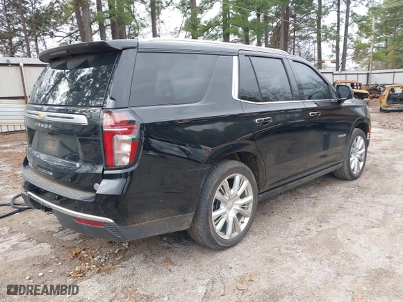 2023 Chevrolet Tahoe High Country with VIN 1GNSKTKT8PR441562, listed as a IAAI auction lot 41544253 with 24,453 mi miles. Bid and sale history available at carsss.com. Image 4.