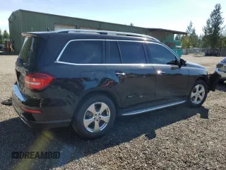 2017 Mercedes-Benz GLS 450 z VIN 4JGDF6EEXHA854678, wystawiony jako Copart lot #58337425 z przebiegiem 107 304 mil mil oraz Szkoda całkowita • Salvage title. Historia ofert i sprzedaży dostępna na DreamBid. Obrazek 3.