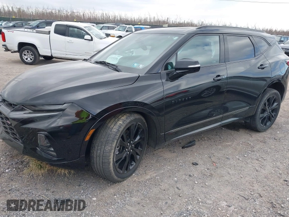 2021 Chevrolet Blazer RS with VIN 3GNKBKRS2MS527336, listed as a IAAI auction lot 41859336 with 126,029 mi miles and . Bid and sale history available at DreamBid. Image 17.