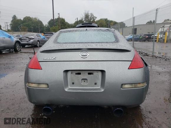 2006 Nissan 350Z Touring with VIN JN1AZ34E46M352617, listed as a Copart auction lot 71928234 with 195,583 mi miles and Salvage Title. Bid and sale history available at DreamBid. Image 6.