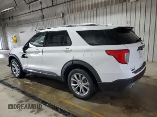 2022 Ford Explorer Limited with VIN 1FMSK8FH2NGB27972, listed as a Copart auction lot 50891715 with 29,132 mi miles and Salvage Title. Bid and sale history available at carsss.com. Image 2.