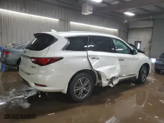 2016 Infiniti QX60 with VIN 5N1AL0MM8GC533002, listed as a Copart auction lot 50025345 with 113,054 mi miles and Salvage Title. Bid and sale history available at carsss.com. Image 3.