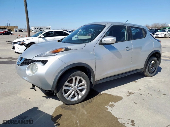 2016 Nissan Juke S with VIN JN8AF5MR1GT609412, listed as a Copart auction lot 47534245 with 136,192 mi miles and Salvage Title. Bid and sale history available at carsss.com. Image 1.