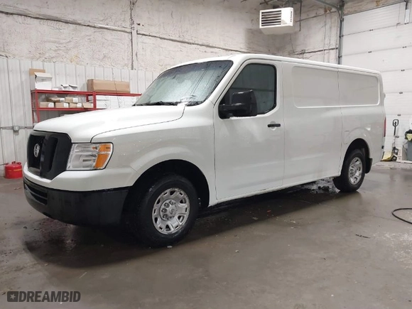 2017 Nissan NV Cargo S with VIN 1N6BF0KM2HN809745, listed as a IAAI auction lot 41957413 with 73,741 mi miles. Bid and sale history available at carsss.com. Image 2.