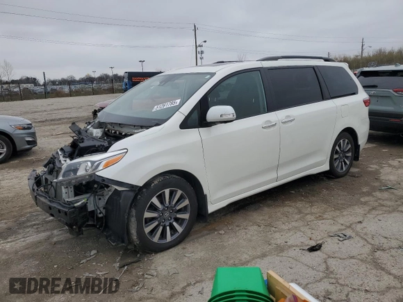 2020 Toyota Sienna XLE Auto Access Seat with VIN 5TDYZ3DCXLS049285, listed as a Copart auction lot 51261785 with 152,423 mi miles and Salvage Title. Bid and sale history available at carsss.com. Image 1.