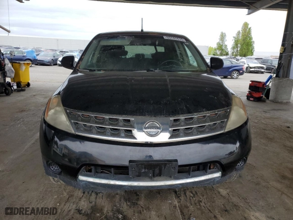 2007 Nissan Murano SL with VIN JN8AZ08T57W510509, listed as a Copart auction lot 53747415 with 100,201 mi miles and Clean Title. Bid and sale history available at carsss.com. Image 5.