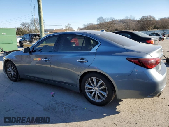 2019 Infiniti Q50 3.0t LUXE with VIN JN1EV7AP2KM512370, listed as a Copart auction lot 83541244 with 101,366 mi miles and Clean Title. Bid and sale history available at carsss.com. Image 2.