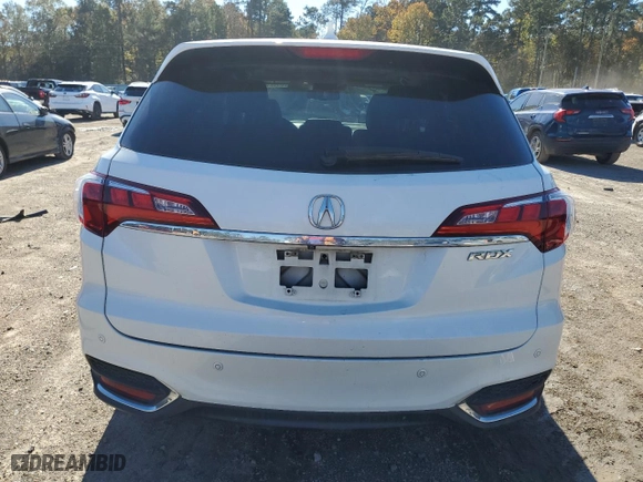 2017 Acura RDX w/Advance Pkg with VIN 5J8TB3H73HL003481, listed as a Copart auction lot 84628144 with 116,808 mi miles and Salvage Title. Bid and sale history available at carsss.com. Image 6.