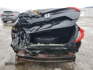 2016 Honda Civic Sedan LX with VIN 2HGFC2F52GH011380, listed as a Copart auction lot 50556855 with 197,350 mi miles and Salvage Title. Bid and sale history available at carsss.com. Image 6.