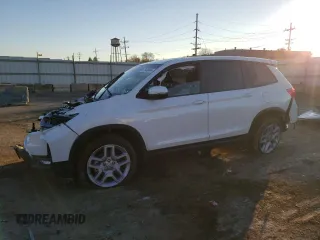 2024 Honda Passport EX-L with VIN 5FNYF8H54RB022033, listed as a Copart auction lot 78439884 with Not provided miles and Salvage title. Bid and sale history available at DreamBid. Image 1.