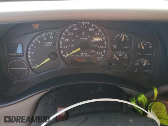 2001 Chevrolet Silverado 1500 with VIN 1GCEC19T21Z191725, listed as a Copart auction lot 80120984 with 0 mi miles and Non Repairable. Bid and sale history available at carsss.com. Image 9.