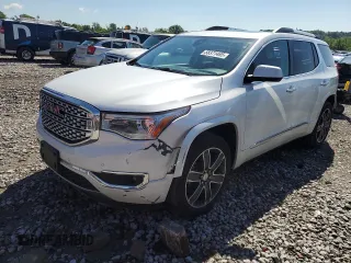 2017 GMC Acadia Denali with VIN 1GKKNPLS0HZ201666, listed as a Copart auction lot 58371465 with 139,364 mi miles and Salvage title. Bid and sale history available at DreamBid. Image 1.