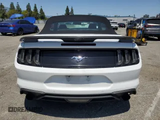 2018 Ford Mustang EcoBoost Premium with VIN 1FATP8UHXJ5155575, listed as a Copart auction lot 57527085 with 138,033 mi miles and Salvage title. Bid and sale history available at DreamBid. Image 6.
