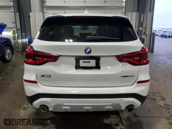 2020 BMW X3 xDrive30i with VIN 5UXTY5C03L9B17538, listed as a Copart auction lot 82562154 with 75,062 mi miles and Salvage Title. Bid and sale history available at DreamBid. Image 6.