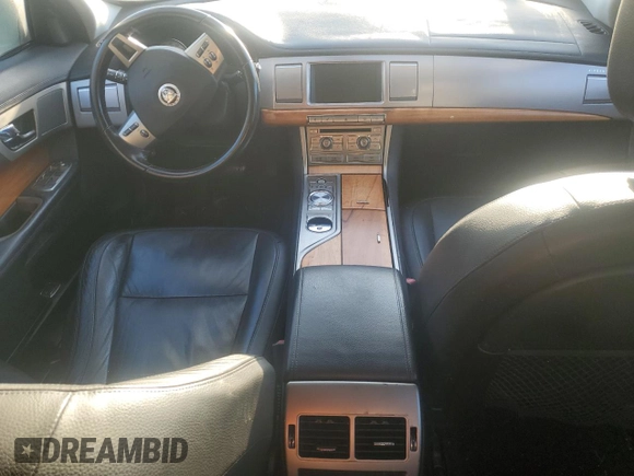 2009 Jaguar XF Luxury with VIN SAJWA05B09HR11284, listed as a Copart auction lot 78455954 with 126,694 mi miles and Salvage Title. Bid and sale history available at DreamBid. Image 8.