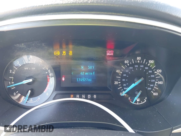 2016 Ford Fusion S z VIN 3FA6P0G75GR105206, wystawiony jako IAAI lot #42032773 z przebiegiem 174 927 mil mil oraz . Historia ofert i sprzedaży dostępna na DreamBid. Obrazek 7.