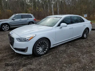 2017 Genesis G90 5.0L Ultimate with VIN KMHG54JH6HU025237, listed as a Copart auction lot 78040824 with 166,276 mi miles and Clean Title. Bid and sale history available at carsss.com. Image 1.