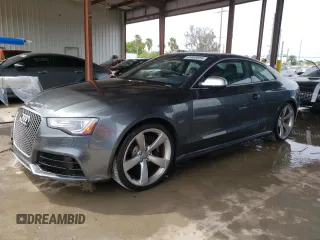 2014 Audi RS 5 z VIN WUAC6AFR0EA901641, wystawiony jako Copart lot #45468954 z przebiegiem 70 186 mil mil oraz Szkoda całkowita • Salvage title. Historia ofert i sprzedaży dostępna na DreamBid. Obrazek 1.