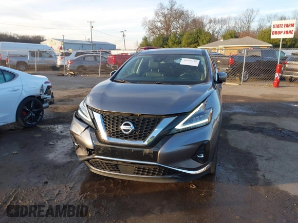2021 Nissan Murano SL with VIN 5N1AZ2CS6MC130755, listed as a IAAI auction lot 40950186 with 48,134 mi miles and . Bid and sale history available at DreamBid. Image 12.