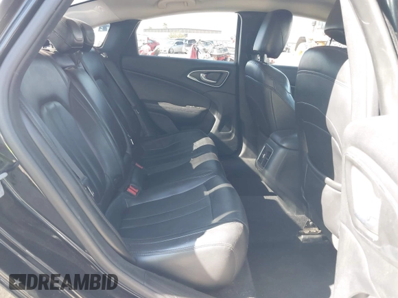 2015 Chrysler 200 C with VIN 1C3CCCCB7FN549469, listed as a IAAI auction lot 42077364 with 99,721 mi miles. Bid and sale history available at carsss.com. Image 8.