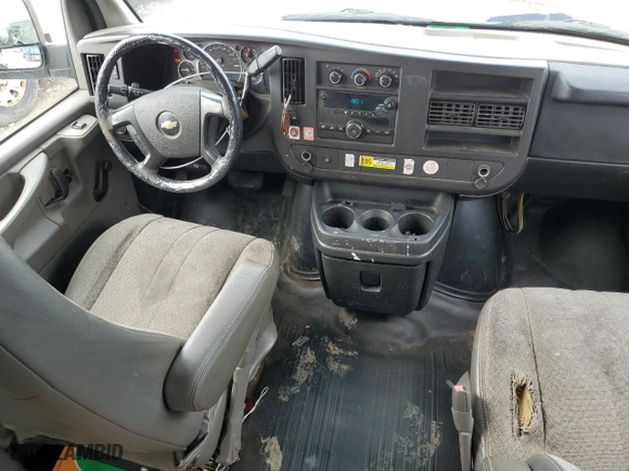 2013 Chevrolet Express Cargo Van with VIN 1GCWGFBA3D1146861, listed as a Copart auction lot 54274485 with 214,114 mi miles and Clean Title. Bid and sale history available at carsss.com. Image 8.