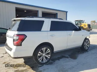 2020 Ford Expedition King Ranch with VIN 1FMJU1PT4LEA00939, listed as a Copart auction lot 78070744 with 48,377 mi miles and Salvage Title. Bid and sale history available at carsss.com. Image 3.