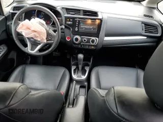 2018 Honda Fit EX-L with VIN 3HGGK5H95JM728938, listed as a Copart auction lot 84739504 with 26,461 mi miles and Salvage title. Bid and sale history available at DreamBid. Image 8.