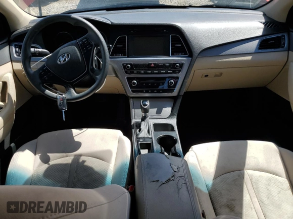 2016 Hyundai Sonata Eco z VIN 5NPE24AA3GH413784, wystawiony jako Copart lot #54958285 z przebiegiem 85 824 mil mil oraz Czysty tytuł • Clean title. Historia ofert i sprzedaży dostępna na DreamBid. Obrazek 8.
