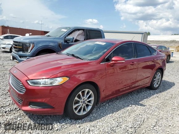 2016 Ford Fusion SE with VIN 3FA6P0HDXGR376184, listed as a Copart auction lot 62997285 with 108,322 mi miles and Clean title. Bid and sale history available at DreamBid. Image 1.