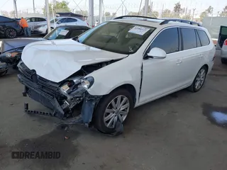 2013 Volkswagen Jetta TDI w/Sunroof & Nav with VIN 3VWPL7AJ6DM626450, listed as a IAAI auction lot 42586372 with 154,473 mi miles and . Bid and sale history available at DreamBid. Image 2.