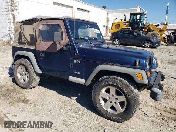 2002 Jeep Wrangler X with VIN 1J4FA39S82P735388, listed as a Copart auction lot 49511065 with 213,957 mi miles and Clean Title. Bid and sale history available at carsss.com. Image 4.