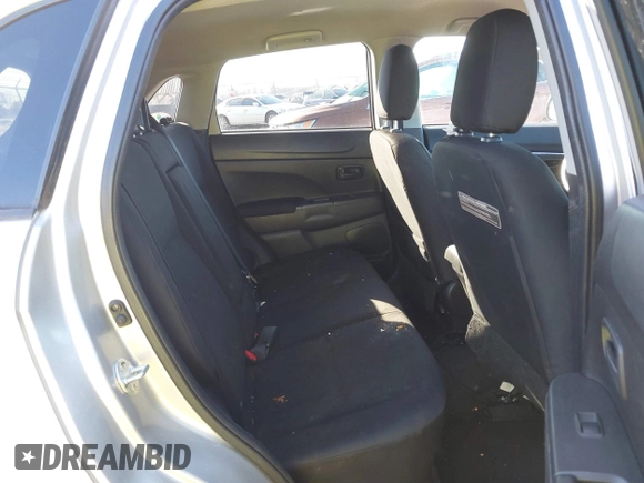 2014 Mitsubishi Outlander Sport ES with VIN 4A4AR3AU1EE005854, listed as a IAAI auction lot 41744552 with 83,734 mi miles. Bid and sale history available at carsss.com. Image 8.