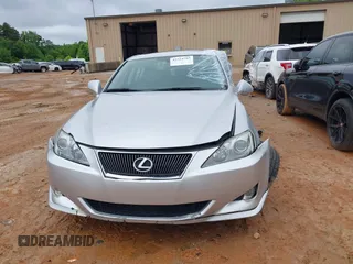 2007 Lexus IS 250 with VIN JTHBK262572025304, listed as a IAAI auction lot 42354763 with 62,083 mi miles and . Bid and sale history available at DreamBid. Image 13.