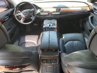 2012 Audi A8 z VIN WAURVAFDXCN001167, wystawiony jako Copart lot #57227105 z przebiegiem 154 409 mil mil oraz Szkoda całkowita • Salvage title. Historia ofert i sprzedaży dostępna na DreamBid. Obrazek 8.